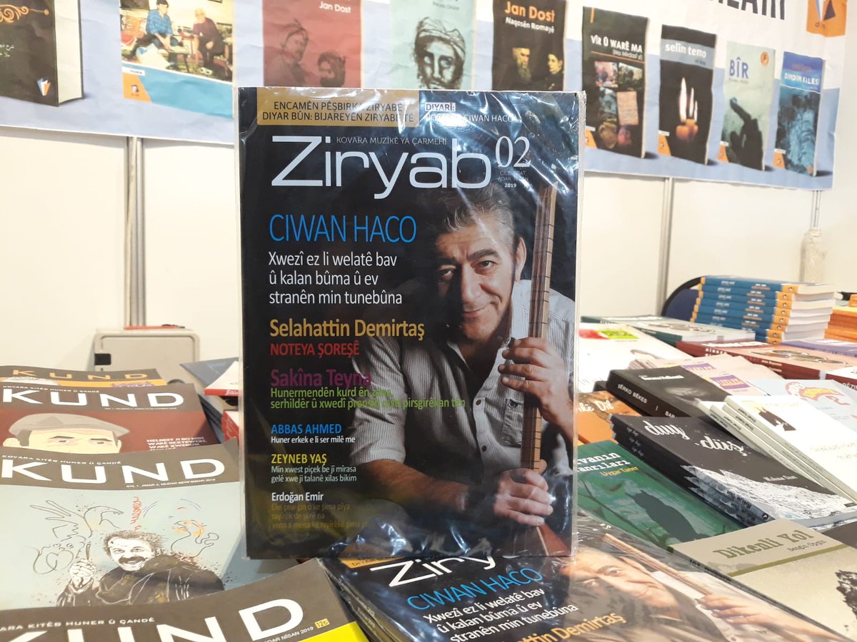 Ziryab li Fûara Izmîrê ye <a href="/pirtukakurdi/">pirtukakurdi.com</a>
Salon 2, No: 109 C