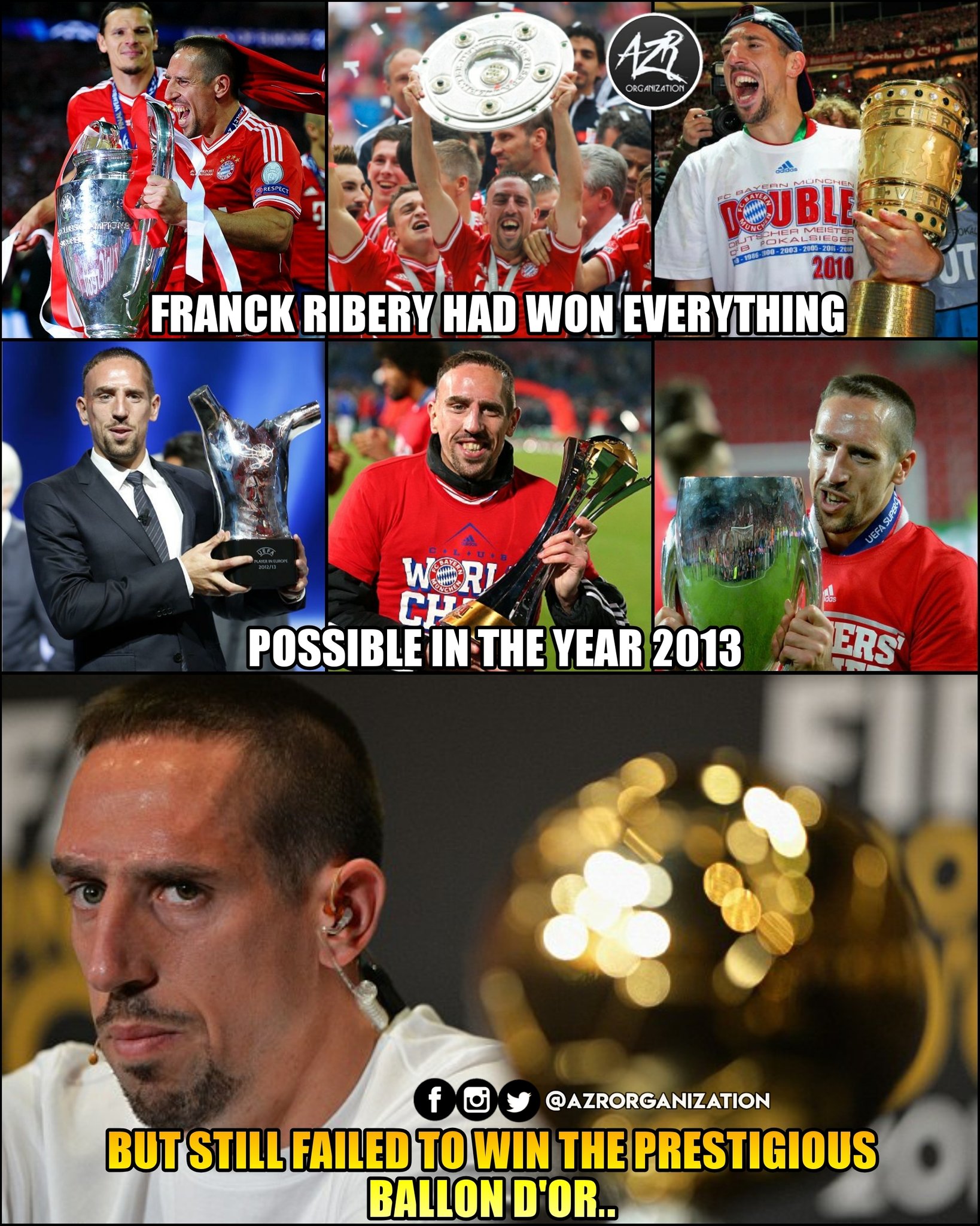 Happy Birthday Legend, Franck Ribéry.  