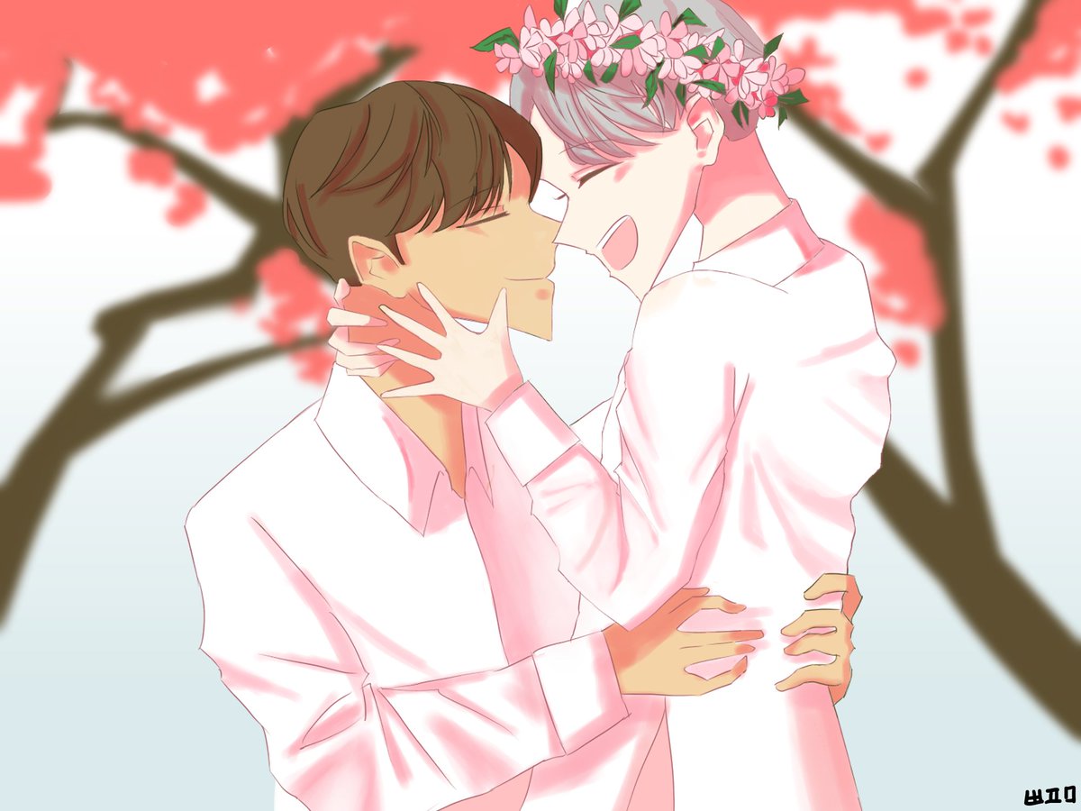 익명님께서 올려주신 소중한 합작입니다.
주제는 봄입니다.
 늦게 확인하게 되어 정말 죄송합니다😭 용서해주세요ㅜㅜ
마지막까지 정성 가득 담은 작품 정말 감사합니다!!
<a href="/0406_1004/">규정 전력</a>
#2019_규정합작 
#규야생일축하해