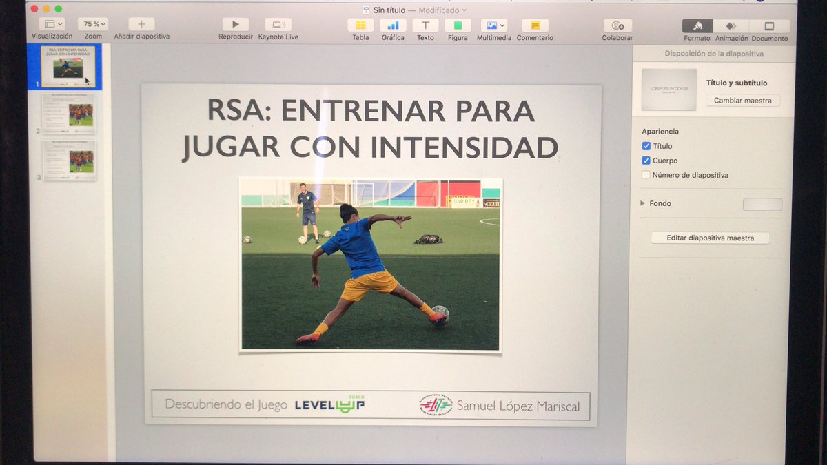 Muy pronto estaré en uno de los congresos online que va a ser referencia en el mundo del fútbol. Podréis verlo en descubriendoeljuego.com