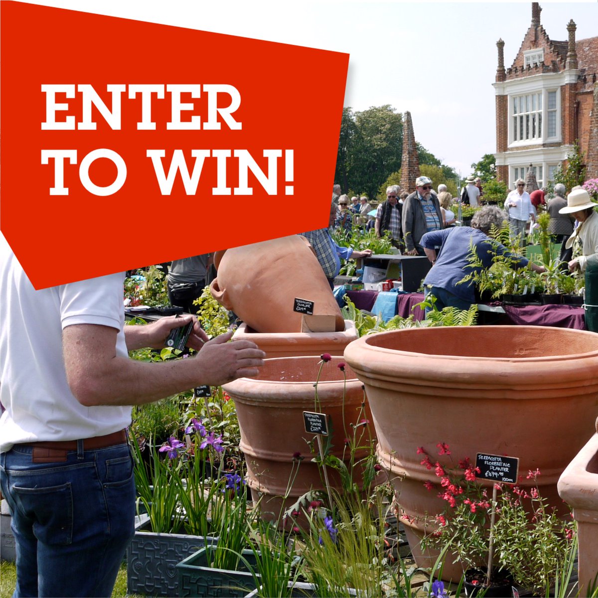 Would you like to win a pair of tickets for our Spring Plant Fair with Artisan Market? We are giving away 2 pairs. To be in with a chance of winning, just RT this Tweet and give us a follow. Winners announced on 26th April 2019.