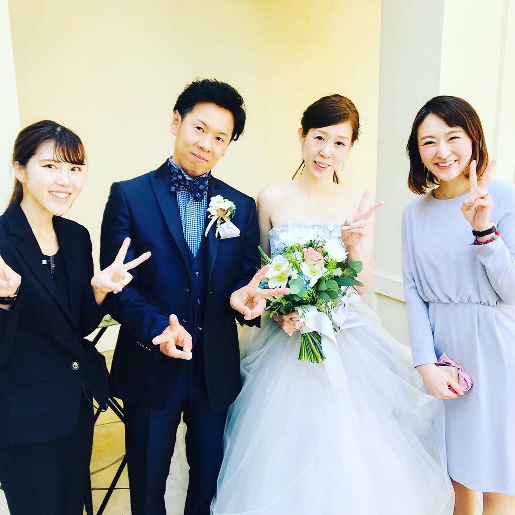 Asami Hasegawa 美容好きアナウンサー ウエディング日和 ゲスト皆さんと楽しめる内容満載でした K Mさん おめでとうございます 婚礼司会 結婚式 ルグランミラージュ