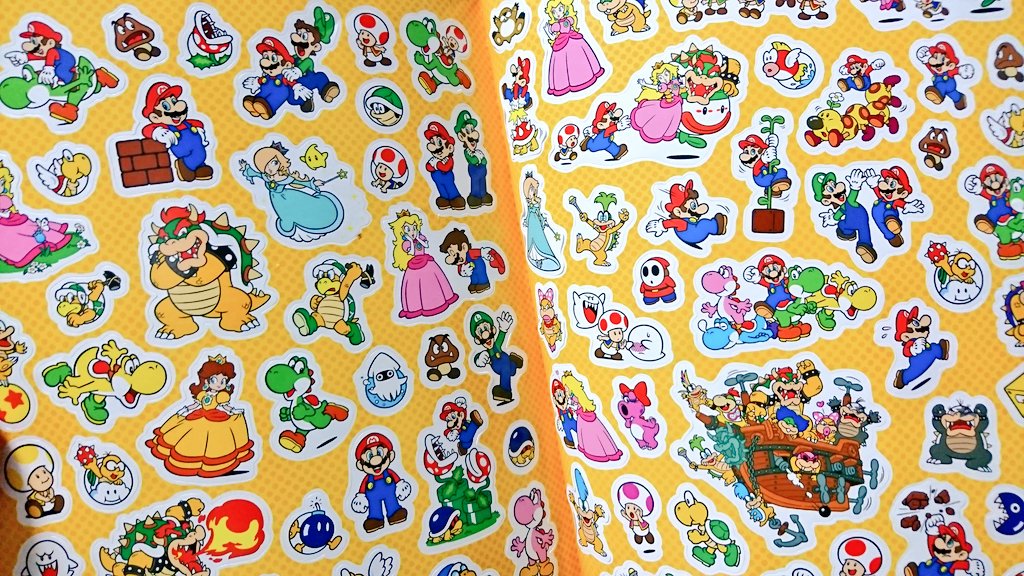 ミフ コストコの目当て マリオのシールブックやってんけど 想像以上のボリュームで可愛い 知恵遊びブックみたいな感じかな ミフ コストコの目当て マリオのシールブックやってんけど 想像以上のボリュームで可愛い 知恵遊びブックみたいな感じかな