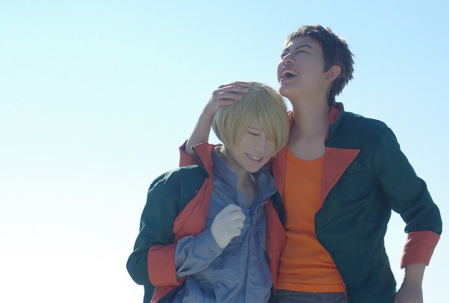 （cos）
   
————-
    
SHINO × YAMAGI day
 
2019.4.8
     
————-

ふたりでずっと笑ってて欲しい
ふたりで幸せになって欲しい

そう思いながらしのちのヤマギくんとたくさん駆け抜けました🥺
ずっとずっと大切で大好きです！

Yamagi…しのち
Shino…こくろ

 #シノヤマの日2019