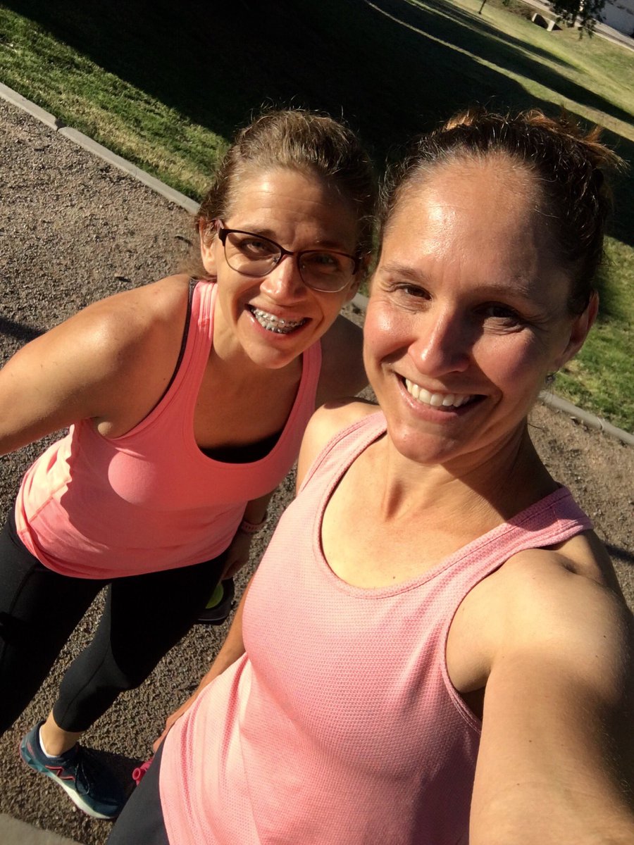 EricaPJasper's tweet photo. 8+ miles of #sundayrunday glory with my partner in crime @MeganSebold 🏃🏻♀️🏃🏻♀️
#oisellevolée #teambodyhelix https://t.co/43ZOu9J5k7
