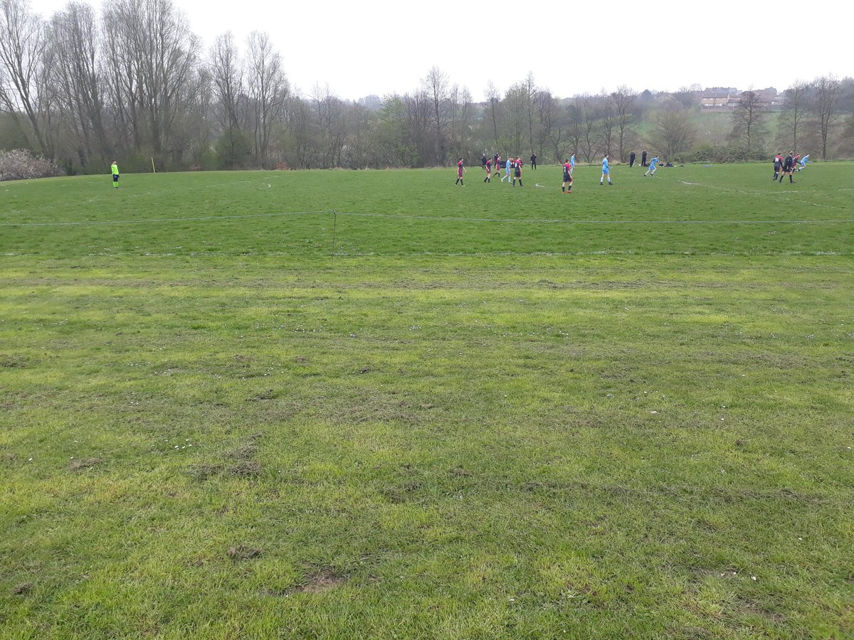 nevhunt's tweet photo. @_youhadonejob1 cut grass around the pitch but left the most important bit ??????? https://t.co/o4sL7eiFLJ
