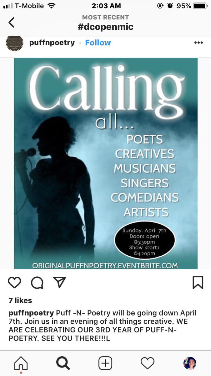 OuncezOZ703's tweet image. Show tonight hit up Hit up #eventbrite to buy tickets for today’s show!!! Rhode Island Ave NE 
Washington DC 🎉🎉🎉
#DMVOpenMic #DcOpenMic #VaOpenMic #MdOpenMic #Vongelt #DcRap #HipHop #DMVMusic #WSHH #BET #UnsignedArtist #Rapper #RnB #Singer #Indie