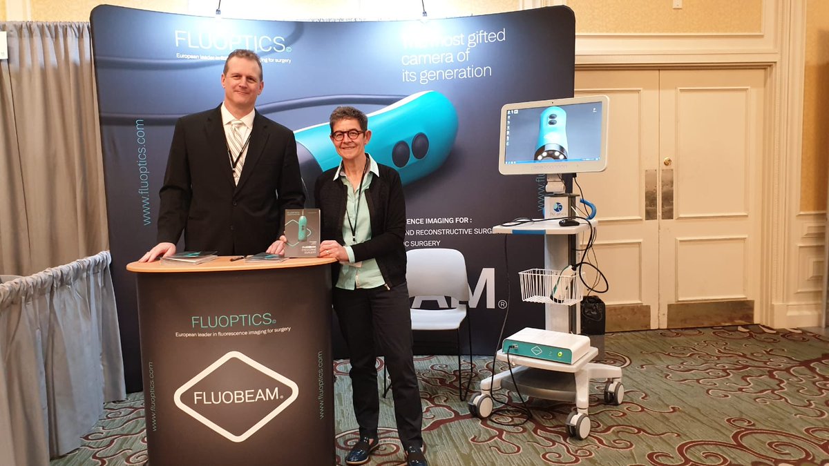 Fluoptics's tweet photo. Visiting at @TheAAES congress from 7th to 9th of April? Make sure to visit our booth #12 to learn more about #autofluorescence imaging for thyroid and parathyroid surgery with #FLUOBEAM https://t.co/axeeFgb4zP