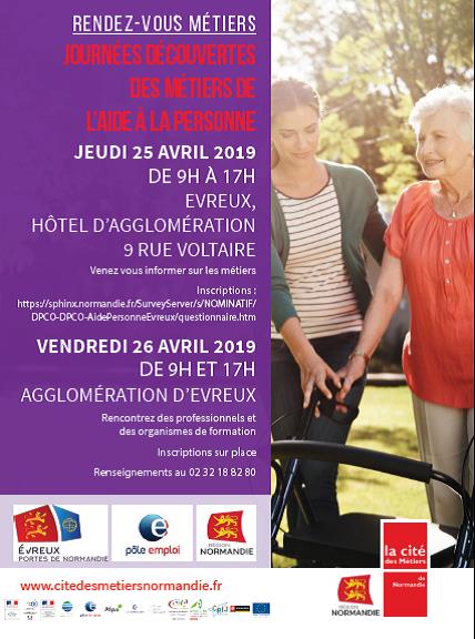 denisvasseur_'s tweet photo. 25, 26 avril 2019 à Evreux @epn_27. Journées découvertes des métiers de
l’aide à la personne. 
@gretaeure  participant actif à la préparation et présent pour expliquer  ses actions et présenter ses outils et  pratiques pédagogiques innovantes. @RegionNormandie https://t.co/rlyLHH2KHh