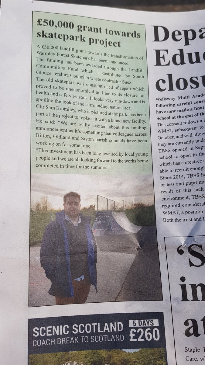 Coming from someone who didn't attend the meetings and once blocked my skate park in a youth centre idea I find this quite ironic btw it was 150,000 just so you know nice election campaign cheers for trying to take credit for something I did 👍