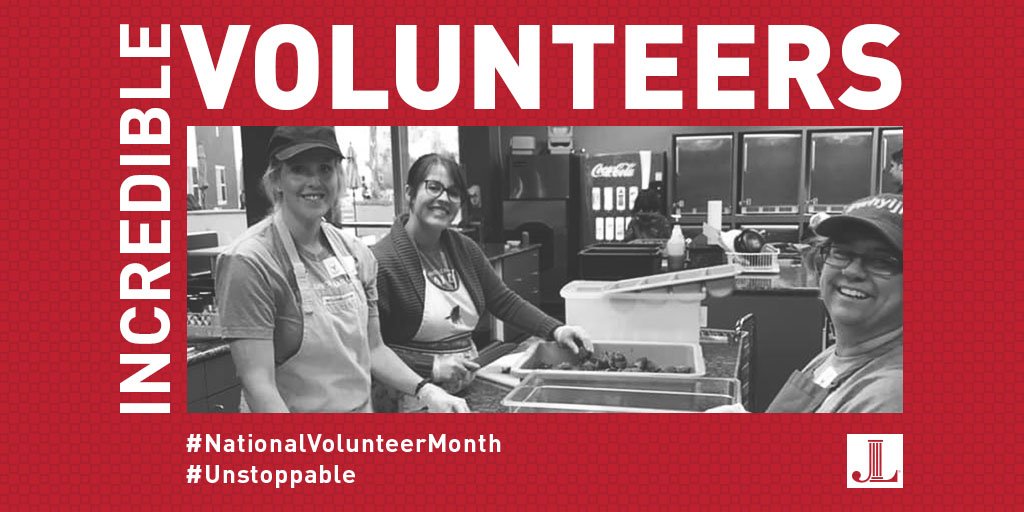 Though always appreciative, this week we acknowledge the tireless efforts of our volunteers who dedicate themselves to bringing positive change to their community. Thank you for your care, dedication, weekends, evenings, mornings &amp; everything in between! #NationalVolunteerWeek
