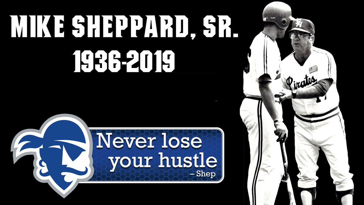 It is with a heavy heart that we report the passing of our beloved former baseball student-athlete, coach and administrator, Mike Sheppard, Sr.  In 82 remarkable years, he "never lost his hustle."  

Thank you, Shep.  God bless.