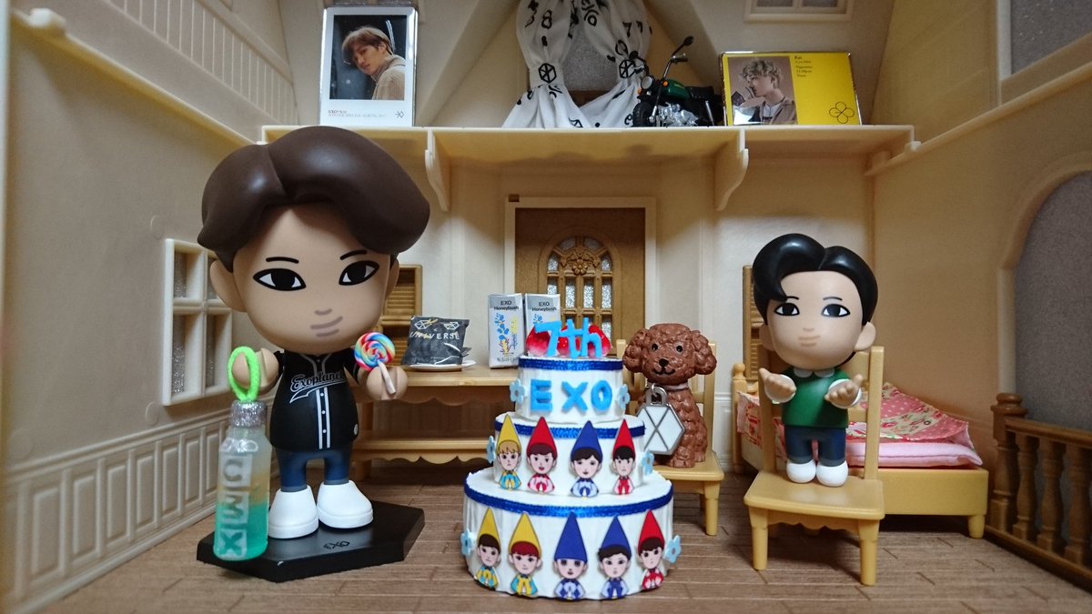 EXOデビュー7周年おめでとう🎉

いつも最高のステ―ジとたくさんの愛を届けてくれてありがとう✨
大好きです💕

#EXO #weareoneEXO #엑소 
#엑소데뷔7주년  #EXO7thAnniversary 
#7YearsWithEXO 
#7YearsWithEXO_L #EXO_L