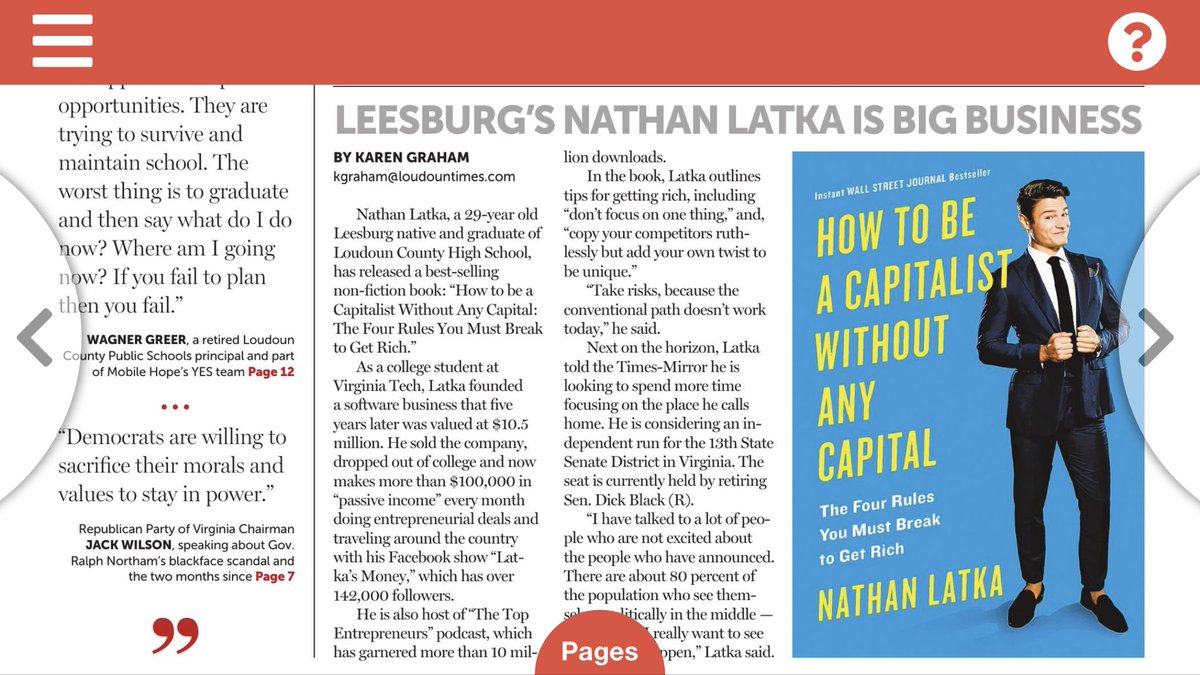 NathanLatka's tweet image. Yes, I’m considering a senate run. 

Never been done like this (DATA). Everything so extreme today! 

Should we?

If we do this, we will win. Official comments: