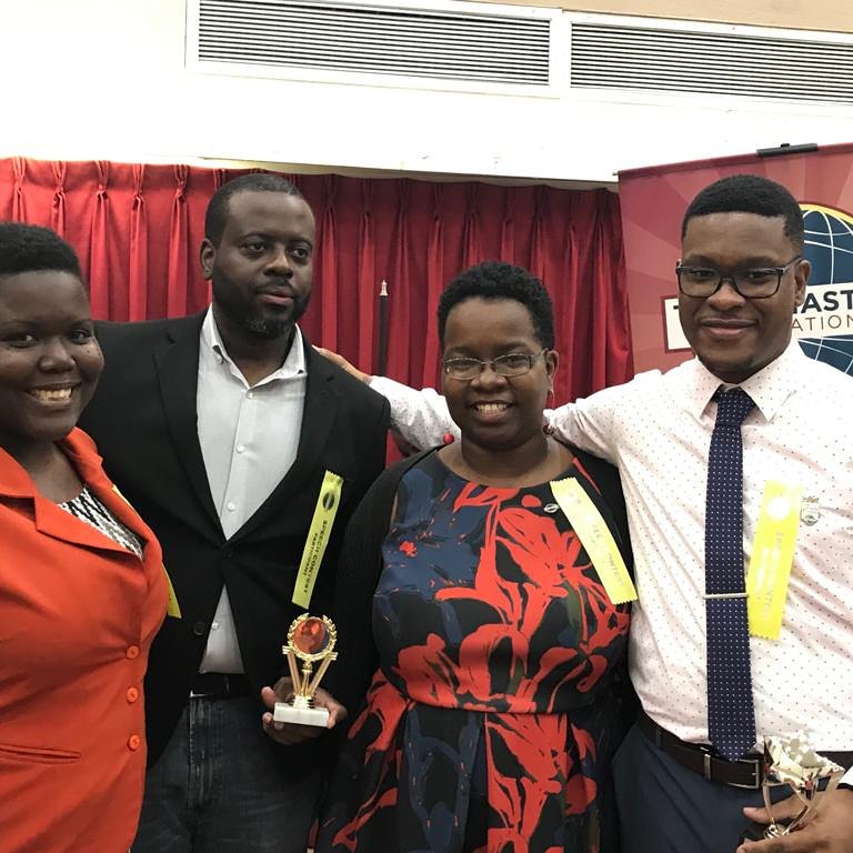 FirstClassTM's tweet photo. Congratulations to the First Class Team for winning 2nd and 3rd place at the International Speech Contest.

#FirstClassToastmastersClub #firstclassteam #proud https://t.co/uRDSwfe0Iw
