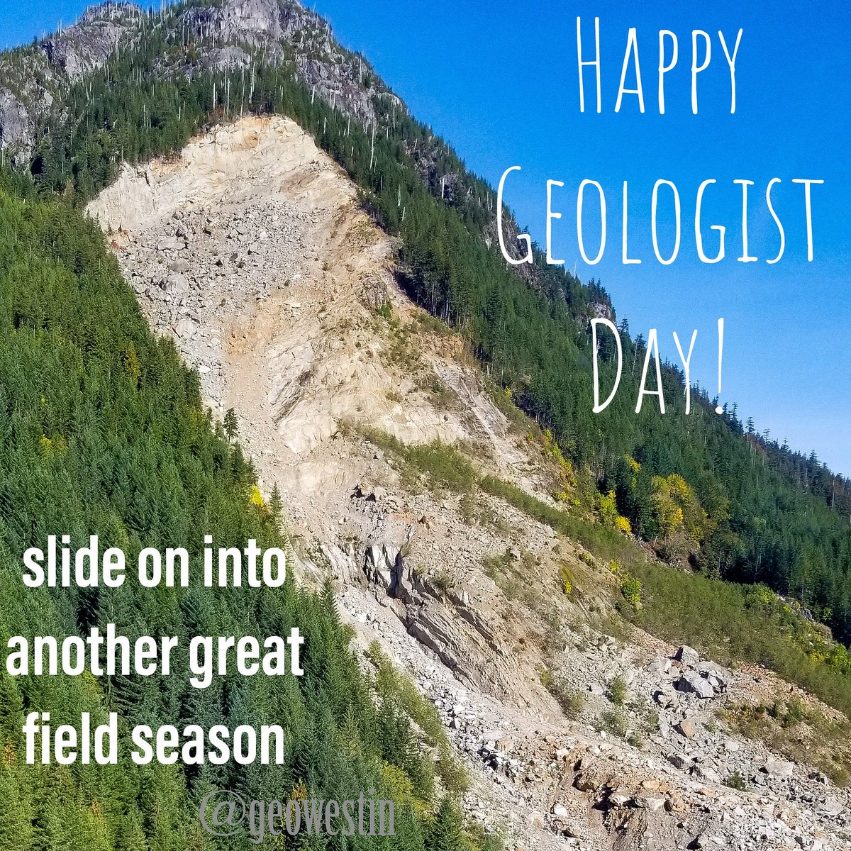 GeoWestin's tweet photo. Time to check your field gear and recall those first aid skills 
⛺⛰💎⛏
#GeologistsDay #geology #geoscience https://t.co/ZwxcZHHA0F