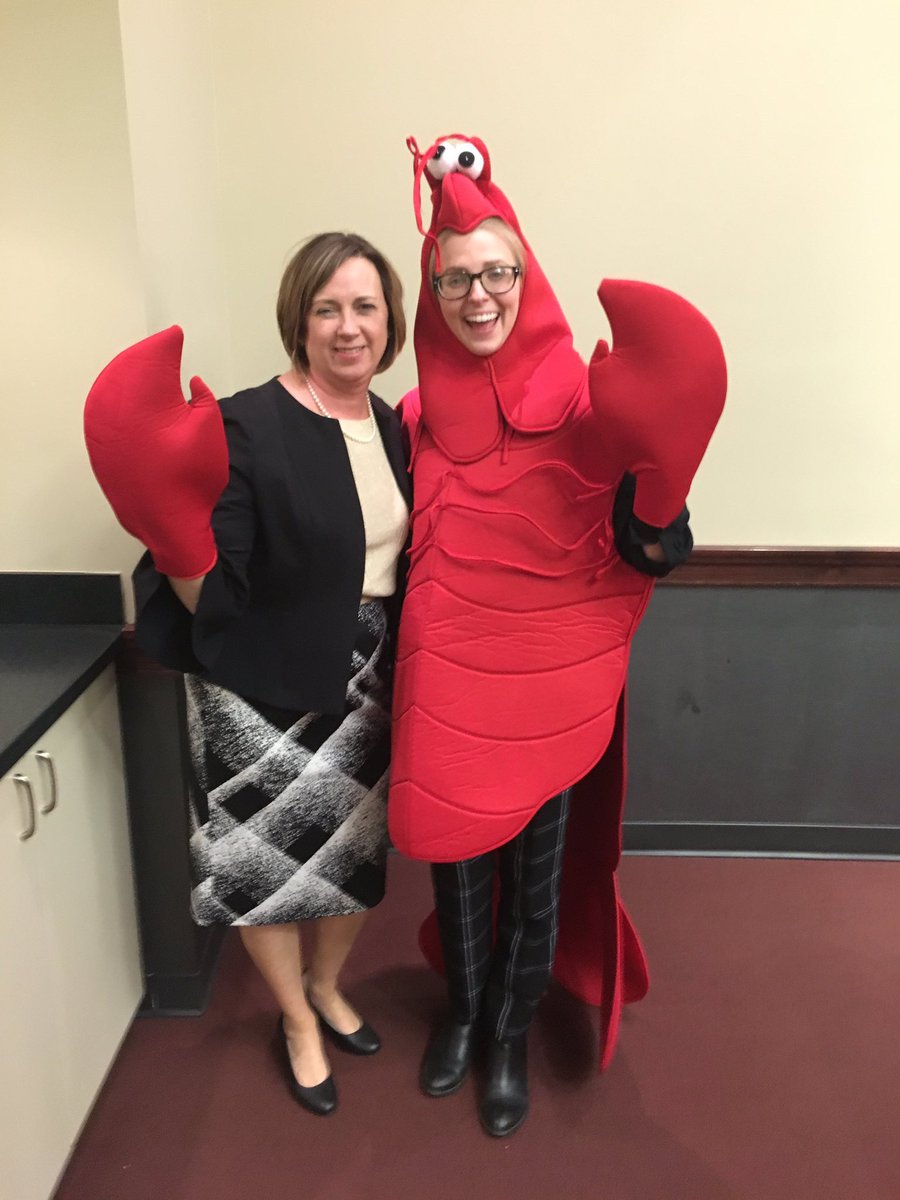 BREAKING NEWS:                               VP of Student affairs, Dee Dee Anderson is confirmed to be a crawfish-person! How far up does this go? Have the crawfish people already taken over the school?