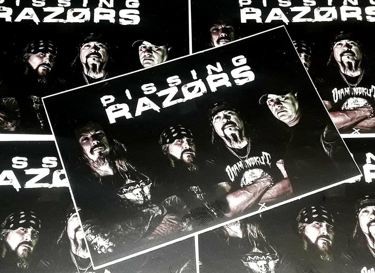 PISSINGRAZORS's tweet photo. Because you need a new Pissing Razors sticker, that's why!! #texasmetal #punkmetal #groovemetal #artiswarrecords #aiwrecords #satellitetouringagency #crushinggrip #leftfordead #pissingrazors #pissingrazors915 #pissingrazorsband #merchgirlsrock https://t.co/bkDREW8B79