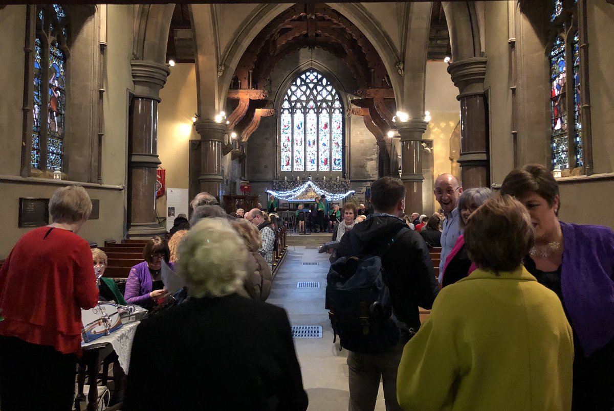 StEdmundsRoch's tweet photo. A rather #felicitous send off for @mbetteridge as MD for @cantare_choir last night @StEdmundsRoch thank you to all who attended #tears #laughter #song #music even a little #Monologues @jaxxholt aka #AlanBennett a #Stupendous evening #LoveRochdale @RochdaleCouncil #Music https://t.co/gTIXefYS85