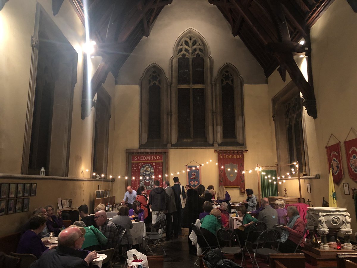 StEdmundsRoch's tweet photo. A rather #felicitous send off for @mbetteridge as MD for @cantare_choir last night @StEdmundsRoch thank you to all who attended #tears #laughter #song #music even a little #Monologues @jaxxholt aka #AlanBennett a #Stupendous evening #LoveRochdale @RochdaleCouncil #Music https://t.co/gTIXefYS85
