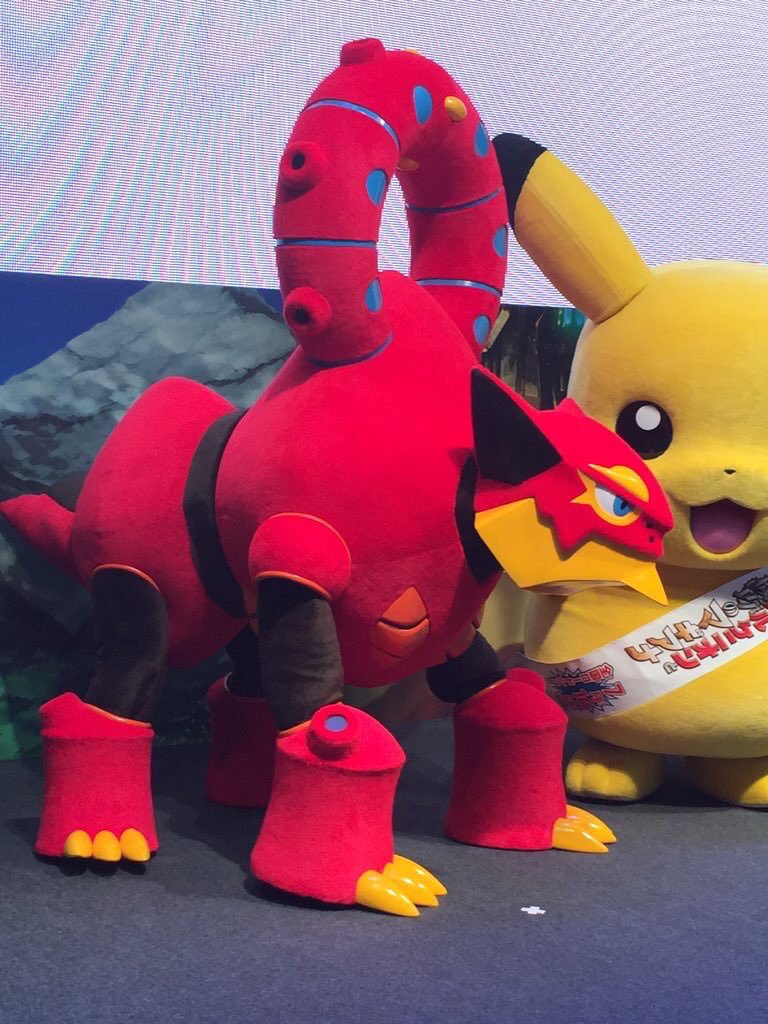 にかいち ボルケニオンはいいぞ 写真は3年前の夏の公式ボルケニオン着ぐるみ T Co Qts3vp5so9 Twitter