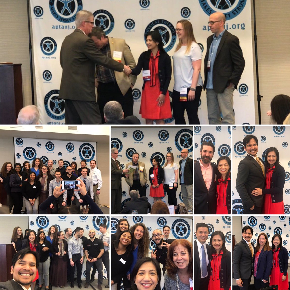 BenDoctorofPT's tweet photo. Proud of @MariaDoctorofPT re-elected 2 COD w/ @MarcRubyDPT @danaedwards50 & Brian Mullins Thnx @PaulVidalDPT @jbagspt all outgoing officers 4 ur service 2 @APTANJ Excited 4 Prez elect Brian Mason leading as we #MovePTForward 2 serve NJ #ChoosePT #PTMakesNJStrong @APTAtweets https://t.co/9lWsjWWIjK