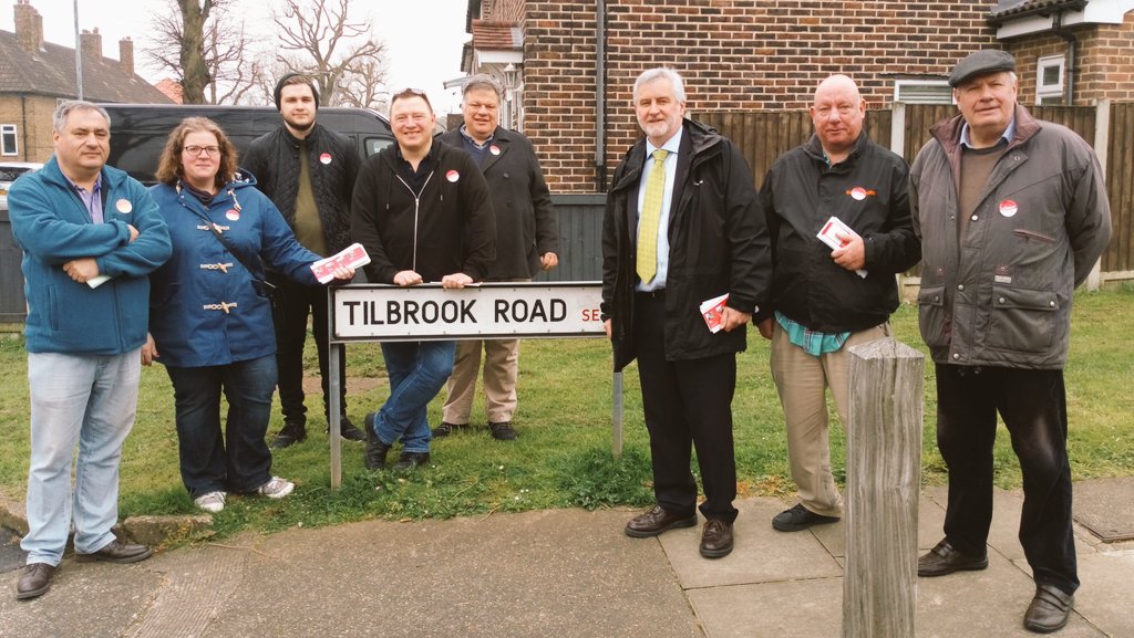 Great #LabourDoorstep today