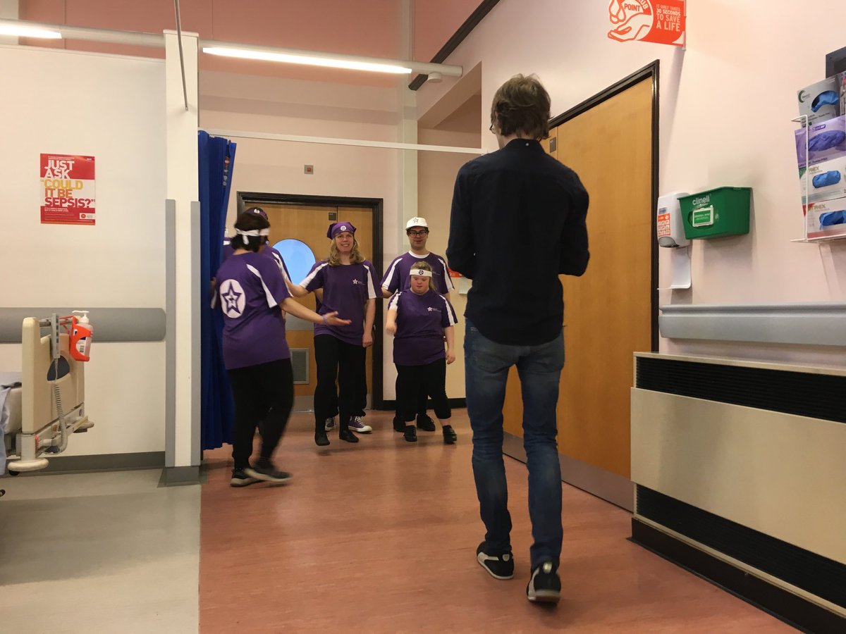 huntanne's tweet photo. Filming on location begins @enherts with the mighty #PurpleAllStars @HLTHertsCC @kateDixey @SepsisSrLister and #BSLVideo funded by @ENHHCharity #Sepsis #Sepsis #JustSay #IsItSepsis https://t.co/SGFOnZycHk