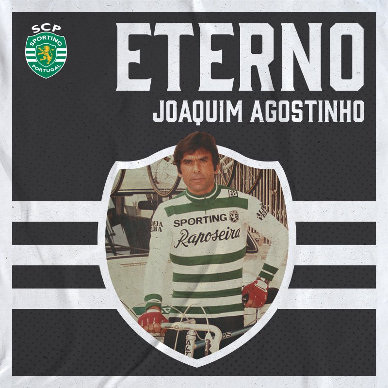 SportingCP's tweet image. Nascia hoje, em 1943, o melhor ciclista português de todos os tempos! 🚴‍

Um eterno campeão: Joaquim Agostinho. 👏🙌 #CiclismoSCP
