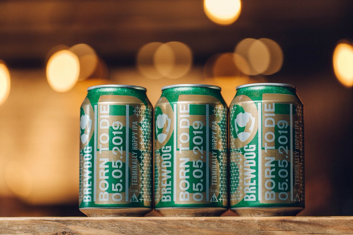 BrewDogLeedsNS's tweet photo. Today is the day to celebrate what IPAs should really be.
#BornToDie and #30DayIPA are both on draft now, and will only be available for the next month!
#hops #realIPA #howbeershouldbe #brewdog https://t.co/1WS6iBGmDm