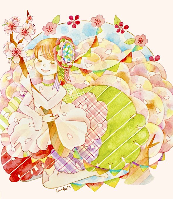 桜の妖精のtwitterイラスト検索結果 古い順