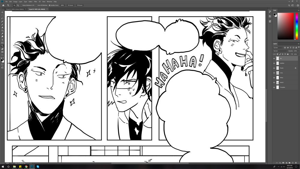 The Red Scrolls of Magic is right around the corner!!! 
To celebrate, have a little manga Malec! 