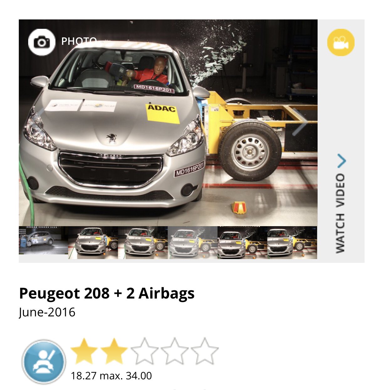Marghcus For Instance This Peugeot Gets A Full Five Star Rating In Europe But Only Two In Latin America The Car Has No Side Airbags Door Reinforcements Were Stripped From