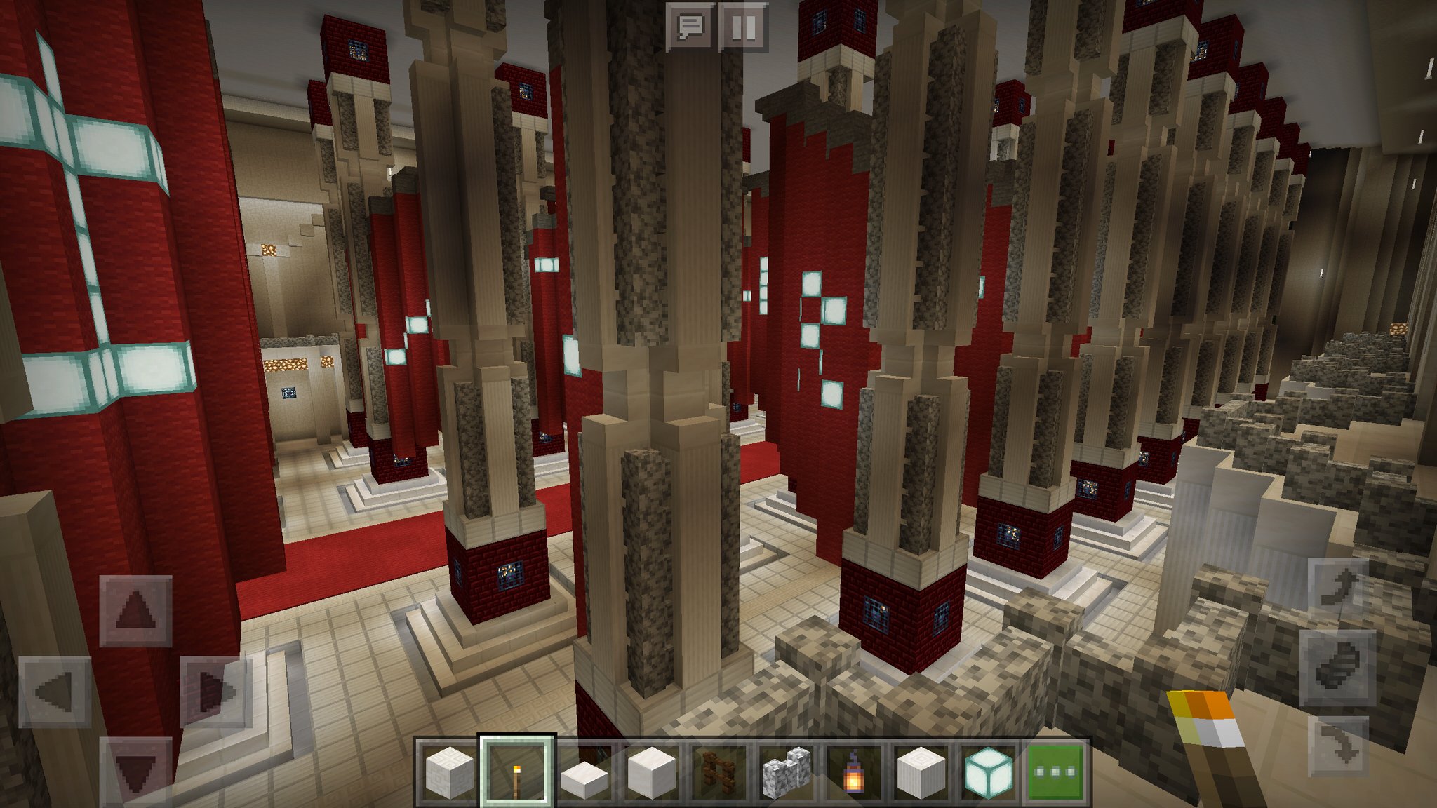 マイクラちゃん𓀤 𓀀 遂にナザリック地下大墳墓全てが完成です マイクラ マイクラpe オーバーロード ナザリック T Co Qzu3gthdwq Twitter