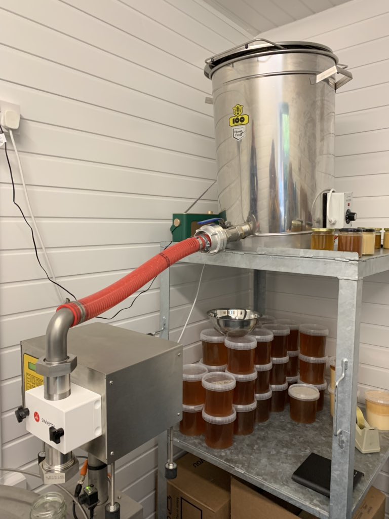 AnthonyOToole_'s tweet photo. Learning about Irish honey production from @tarahillhoney 

Thank you Anne and Michael for showing @GallivantingIre and I around your beautiful honey farm. https://t.co/3doOOyLekh
