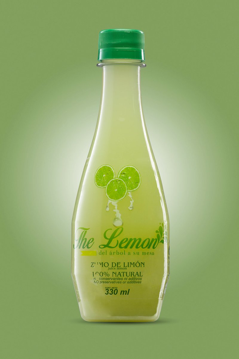 thelemon_1's tweet photo. Nuestra botella de 330ml que te rinde para 12 litros de limonada https://t.co/Z5dpyMXffO