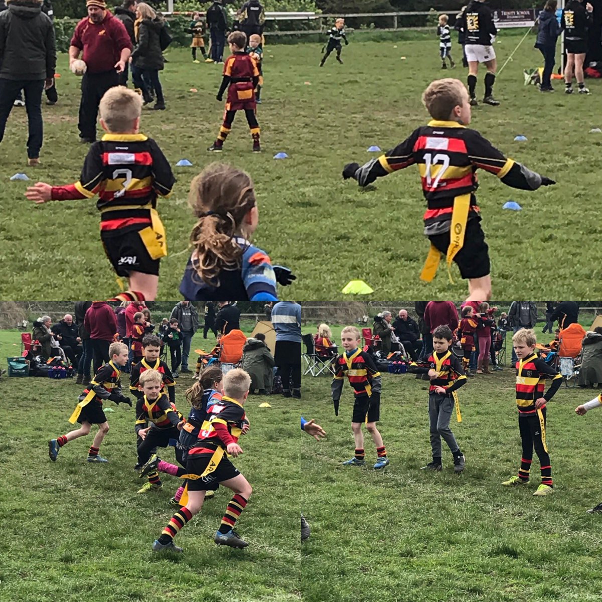 HonitonRfc's tweet photo. The U7’s and U8’s enjoyed there first Festival of the year playing games against @TopshamRFC @OkehamptonRFC @FarnhamRugby and @ImperialRFC https://t.co/OHS7NIb6nW