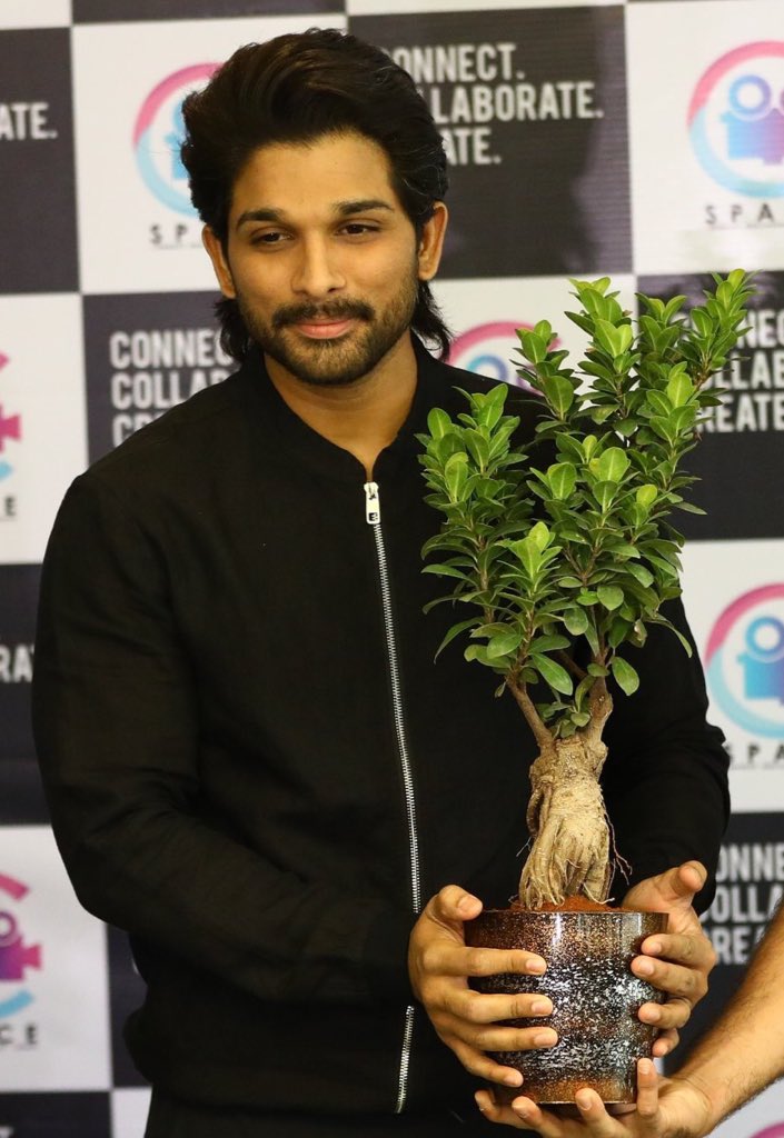 ImAmardurga's tweet photo. Advance Happy Birthday To you #Bunny  
#SaveTree🌱🌳
#HBDAlluArjun https://t.co/uKVIPUkaY7