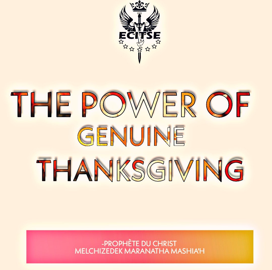 cciths777's tweet image. #SERMON

LA PAROLE DE DIEU EST L'EAU DONT LE SAINT-ESPRIT A BESOIN POUR OEUVRER EN NOUS FRÈRES ET SOEURS, A PRÉSENT DISPOSEZ FAVORABLEMENT VOTRE CŒUR POUR RECEVOIR LA PAIN DE VIE AU NOM PUISSANT DE JÉSUS-CHRIST AMEN !