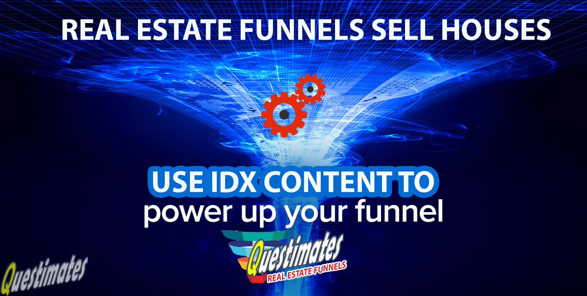 questimates's tweet photo. Add #Questimates #RealEstate #Funnel as your #Martech #hub.  Why?  @questimates #funnel enables integration of #CRMs, #emailmarketing auto responders, #Analytics , and more! https://t.co/8mWShcnAVh