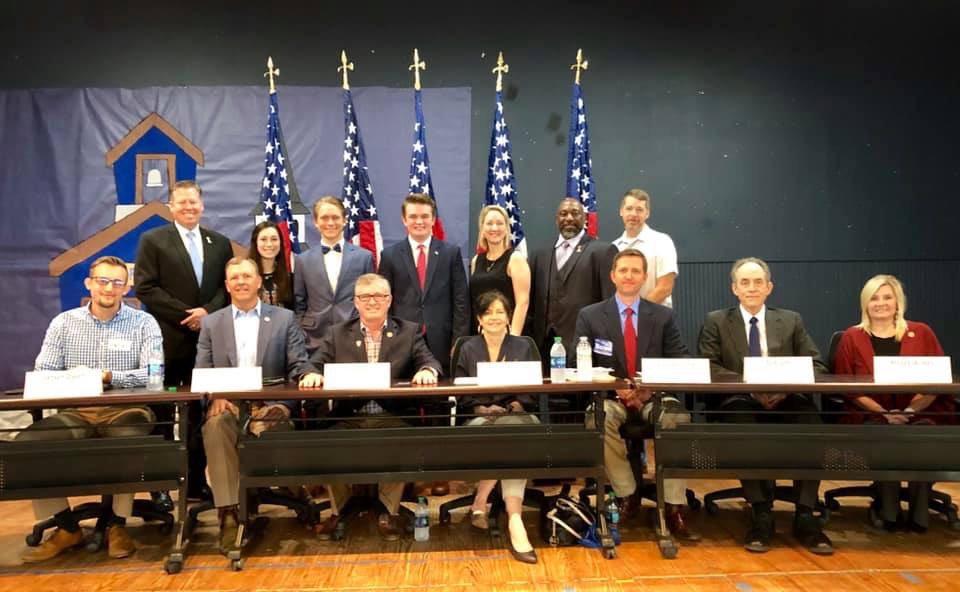 prchsstuco's tweet photo. It was a great honor to host these candidates for the Moving Mississippi Forward Forum! https://t.co/RjFWab2Ugj
