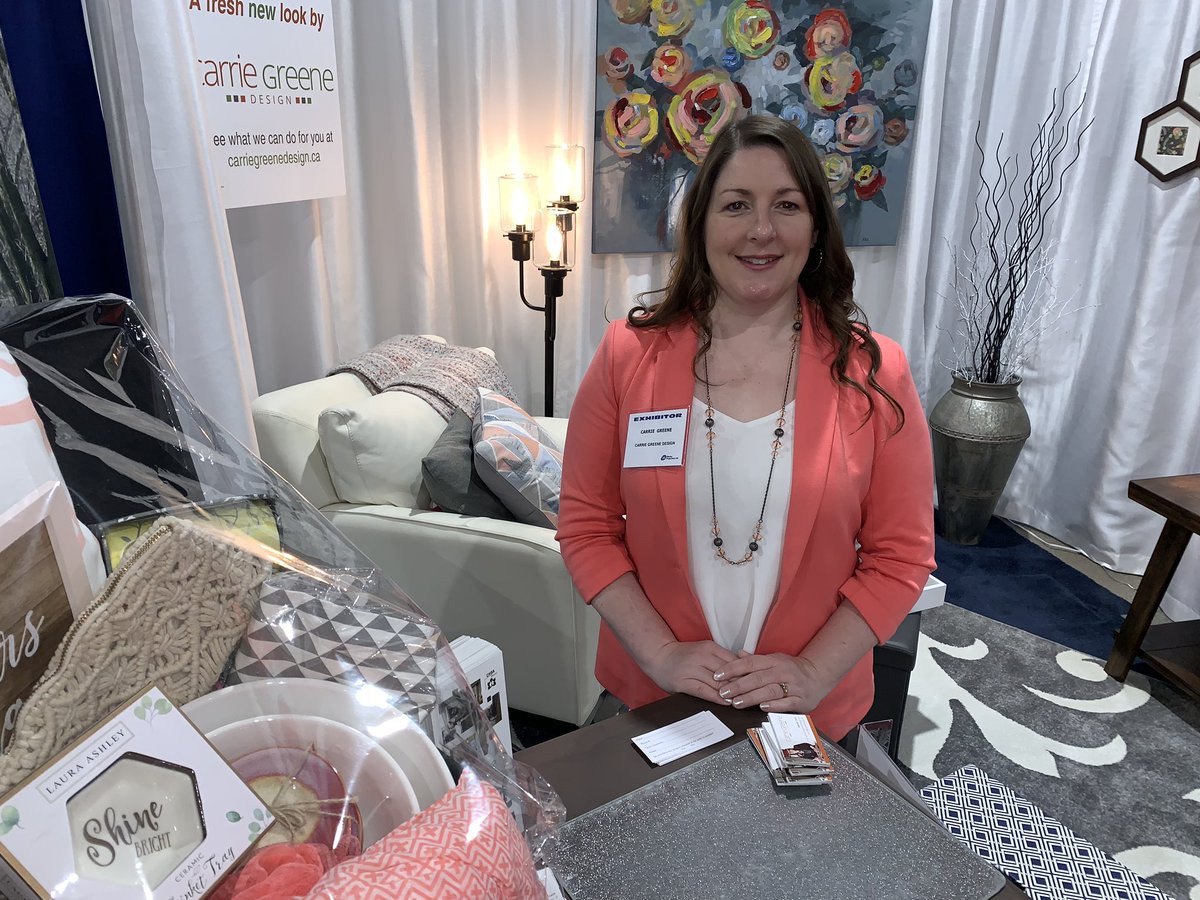 cgreenedesign's tweet photo. Ready to greet you at the final day of @FredHomeShow Drop by our booth for your chance to win a home decor basket and also get your Love Local Fan Deck with great deals from some local businesses we love to work with.  Here until 4pm. https://t.co/Ku3oAm5S99