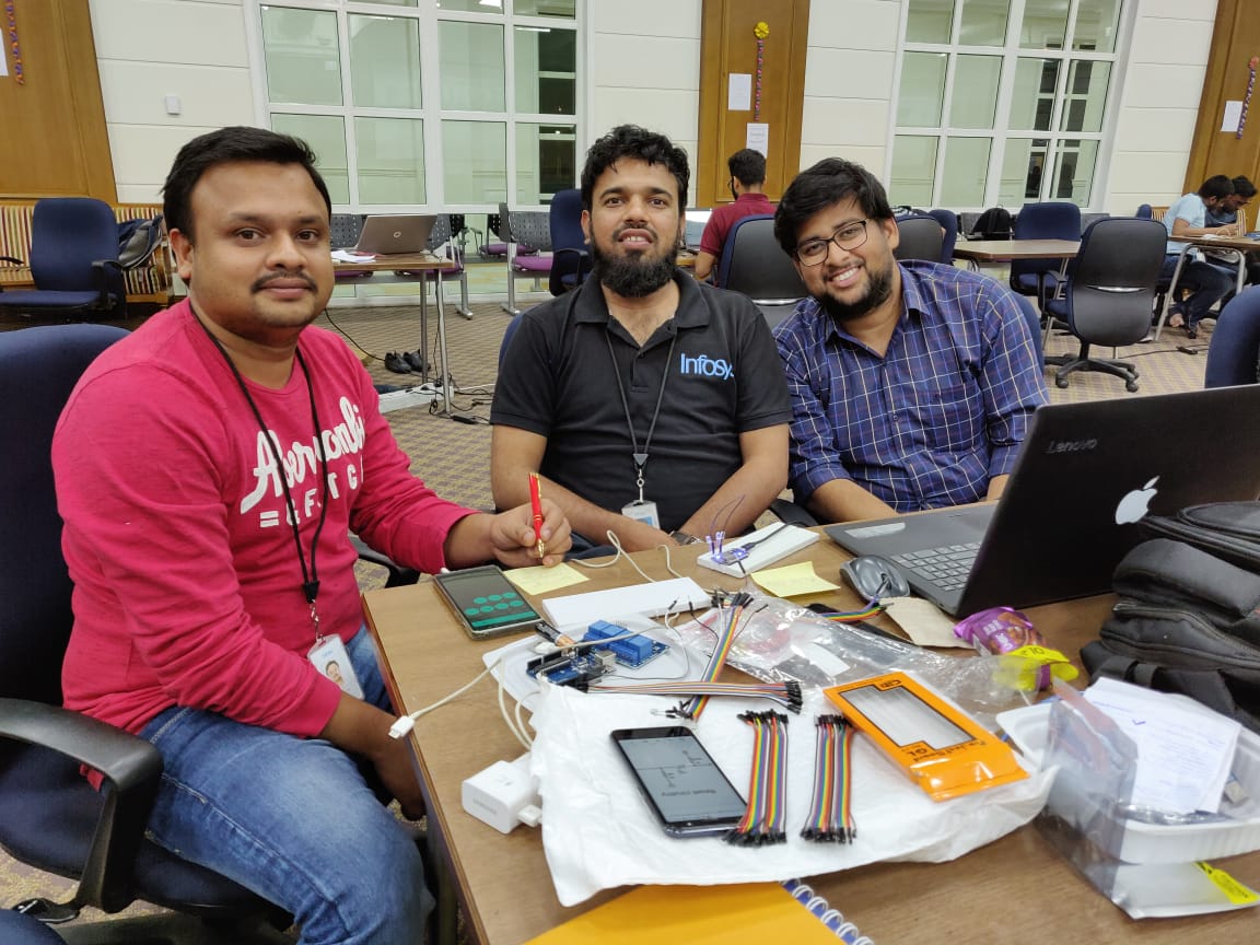 sanaulx's tweet photo. #InfyHackathon #InfyDiaries #GH2019 #MysoreDC #Winner https://t.co/2BNFxwKJqm