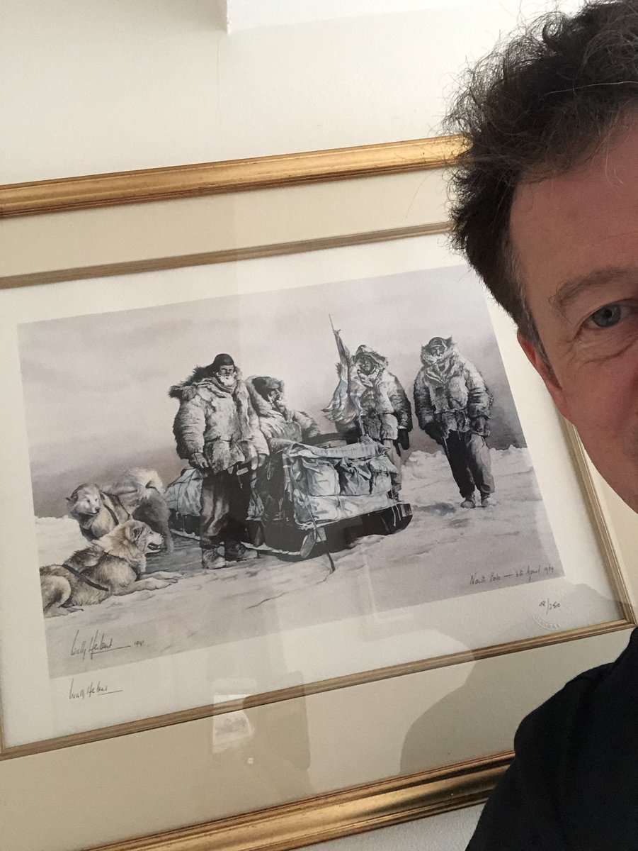 PolarPal9's tweet photo. 6th April 1969. 50 years. Iconic image.
@kari_herbert @polarworld @PenHadow #wallyherbert @polarAJ #northpole https://t.co/HKGWmHeHlD