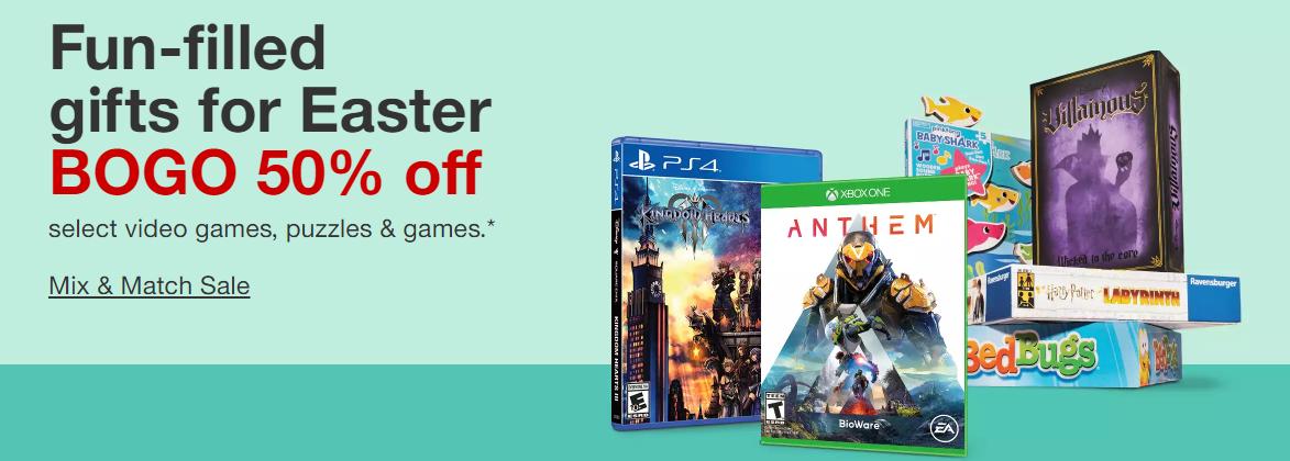 target b1g1 video games