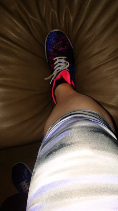 Woke up this morning, started scrolling and saw a bunch of workout tweets.  Fine. I get it.  Time to<a href="/tag/bestfootforward"class="tags"><span>#bestfootforward</span></a>