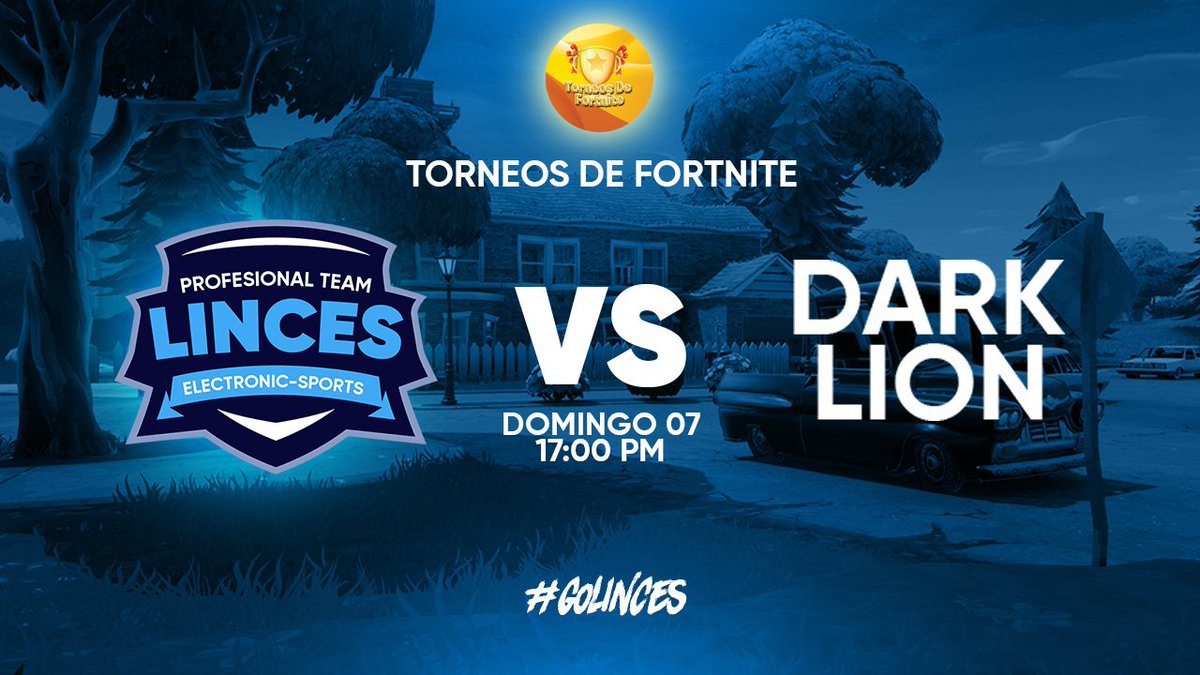 Como están este fin de semana linces!, nosotros perfecto, hoy debutamos en <a href="/TorneosDeFortn1/">Torneos De Fortnite!</a> contra @ajmarru , sabemos que no sera fácil pero atacaremos con todo!
#GoLinces