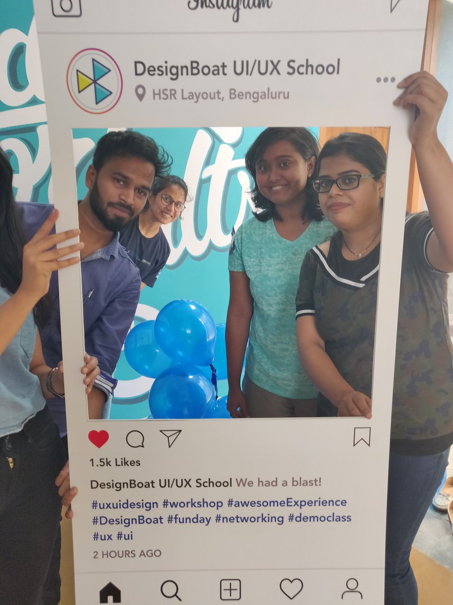 Design_Boat's tweet photo. Successfully completed another workshop in our headquarters!

Needless to say, Bangaloreans, your energy is always breathtaking. Thank you all of the attendees for making it a great show.

You guys were amazing!

#uxuidesign #workshop #democlass #bangalore #uxui #uiworkshop https://t.co/ss6aax0TyD