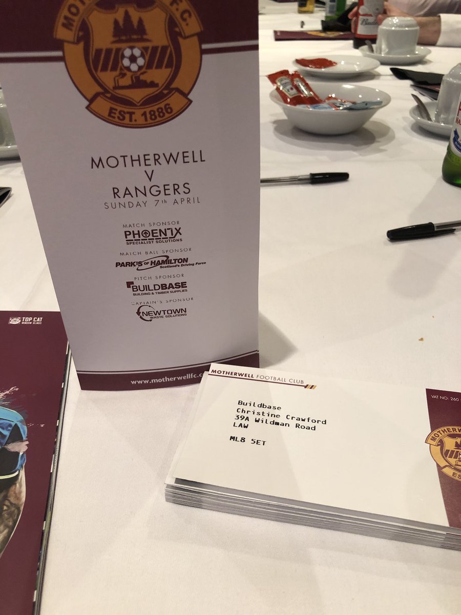 buildbase_law's tweet photo. Great day @MotherwellFC for the Motherwell v Rangers game with our great customers #buildbase #greatcustomers @GRSBagging @bswtimber @MarleyPlumbing @PrioryBridge https://t.co/JzuzeB1vWr