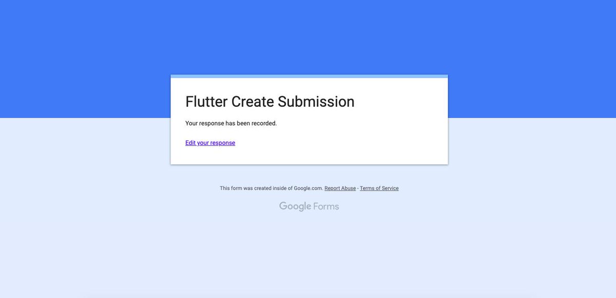 anu_6789's tweet image. #FlutterCreate done..🙂😌